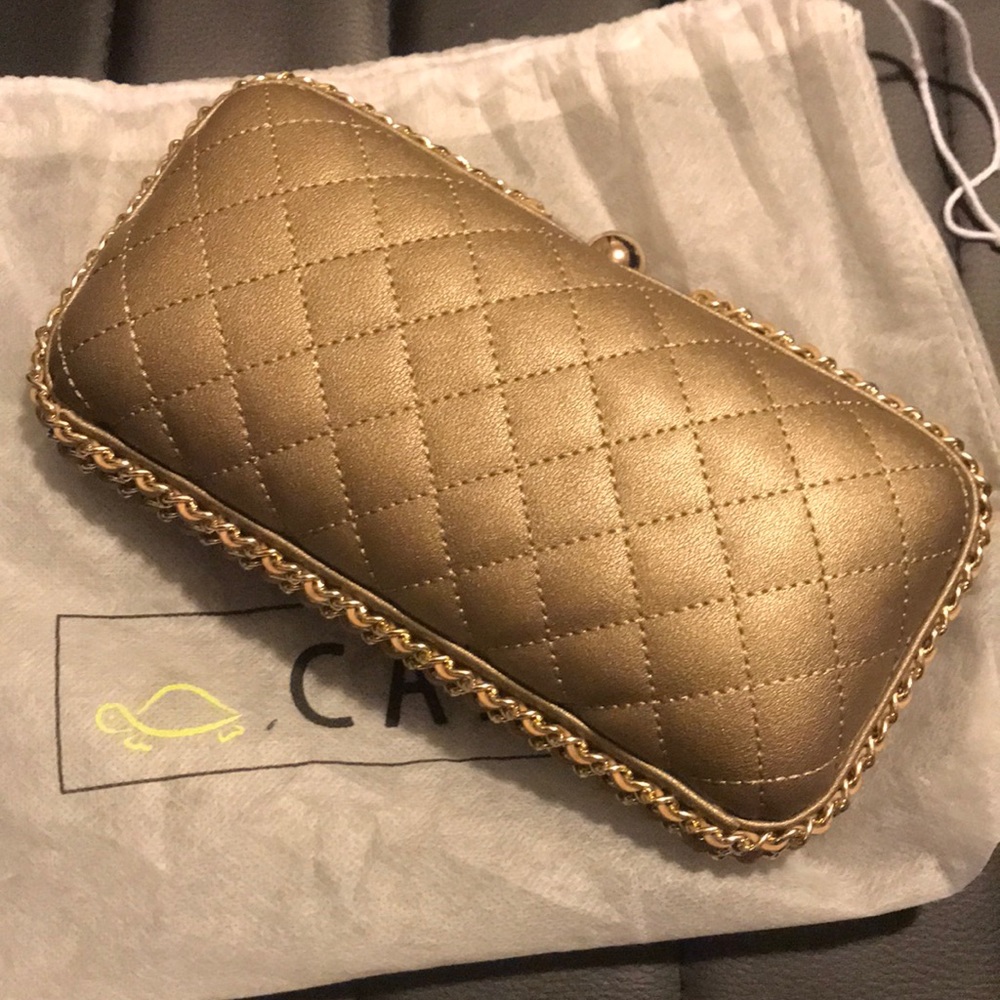 Beautiful bronze Italian clutch